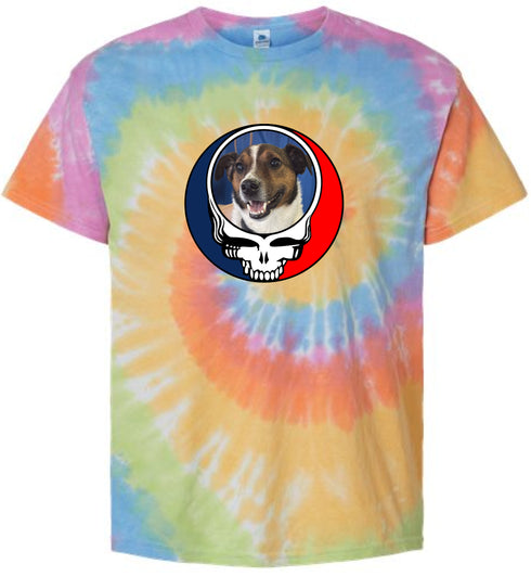 1550 - Custom Stealie Tie-Dye