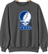 Yale Stealie Premium Unisex Crewneck — Design: Yale University — Dark Heather