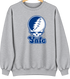 Yale Stealie Premium Unisex Crewneck — Design: Yale University — Sport Grey