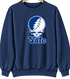 Yale Stealie Premium Unisex Crewneck — Design: Yale University — Navy