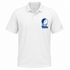 Yale Stealie Premium Unisex Polo — Design: Yale University — White