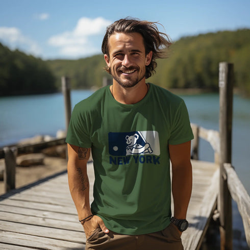 Grateful Dead - New York Yankees MLB Logo T-Shirt - StealieShop