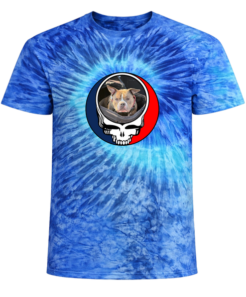 1526 - Custom Stealie Tie-Dye