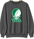 York Stealie Premium Unisex Crewneck — Design: York College — Dark Heather