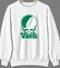 York Stealie Premium Unisex Crewneck — Design: York College — White