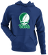 York Stealie Premium Unisex Hoodie — Design: York College — Navy