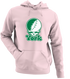York Stealie Premium Unisex Hoodie — Design: York College — Light Pink