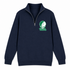 York Stealie Premium Unisex Quarter-Zip — Design: York College — Navy
