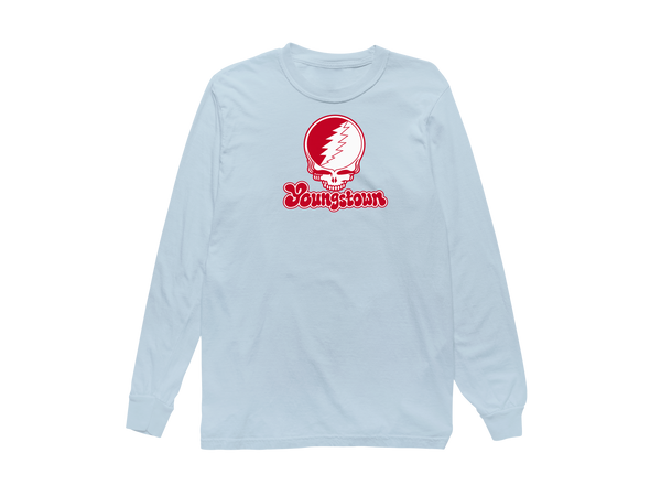 Youngstown Stealie Premium Unisex Long-Sleeve — Design: Youngstown State University — Chambray