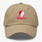 Youngstown Stealie Premium Unisex Dad Hat — Design: Youngstown State University — Khaki