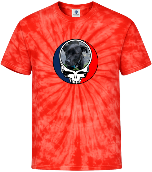 1532 - Custom Stealie Tie-Dye