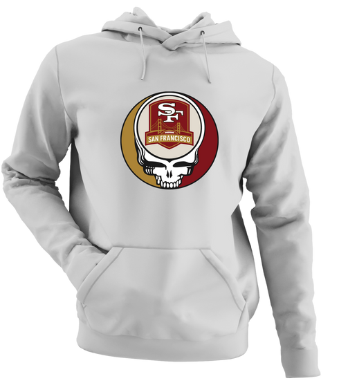 San Francisco Football - Premium Grateful Dead Hoodie - Sport Grey - 9