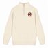Clemson University - Premium Grateful Dead Quarter-Zip Pullover - Sand - 1