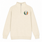 University of Miami - Premium Grateful Dead Quarter-Zip Pullover - Sand - 1