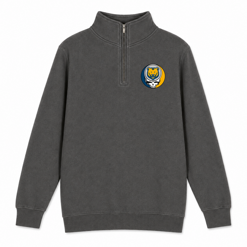 Northern Colorado - Premium Grateful Dead Quarter-Zip Pullover - Charcoal - 5