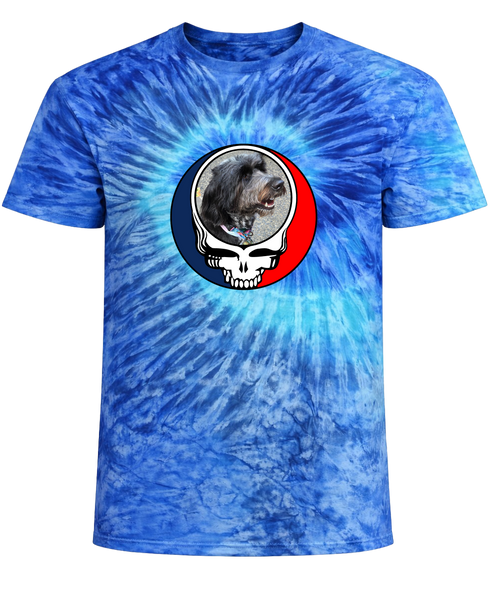 1721 - Custom Stealie Tie-Dye