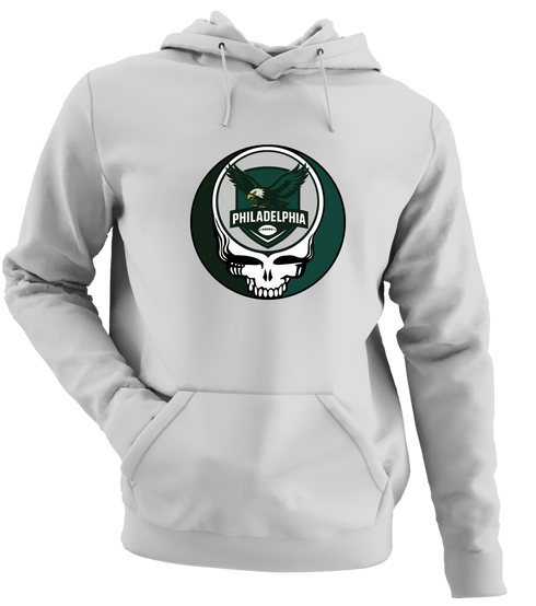 Philadelphia Football - Premium Grateful Dead Hoodie - Sport Grey - 9
