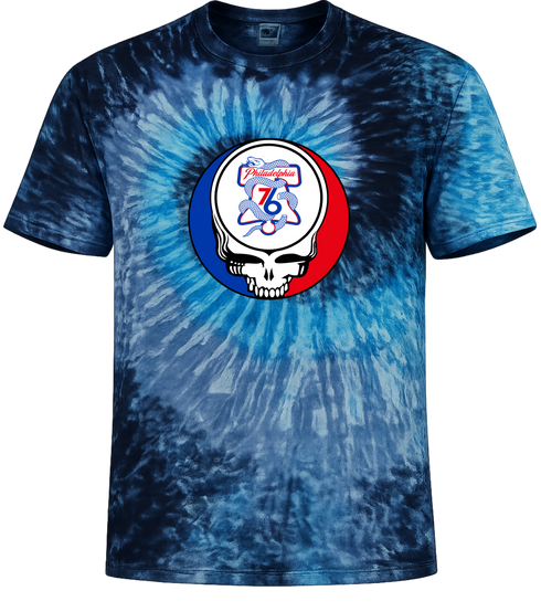 1433 - Custom Stealie Tie-Dye