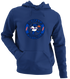 Buffalo Football Dancing Bear - Premium Grateful Dead Hoodie - Navy