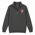 Ohio State University Dancing Buckeye Stealie - Premium Grateful Dead Quarter-Zip Pullover - Charcoal - 6