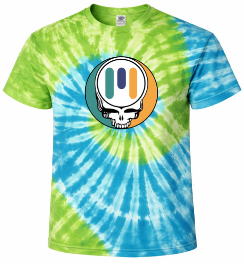 1665 - Custom Stealie Tie-Dye