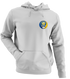 Hofstra University - Premium Grateful Dead Left Chest Hoodie - Sport Grey - 9