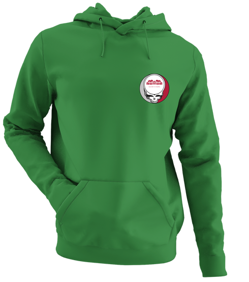 Swarthmore - Premium Grateful Dead Left Chest Hoodie - Irish Green - 6