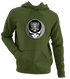 Las Vegas Football - Premium Grateful Dead Hoodie - Military Green - 7