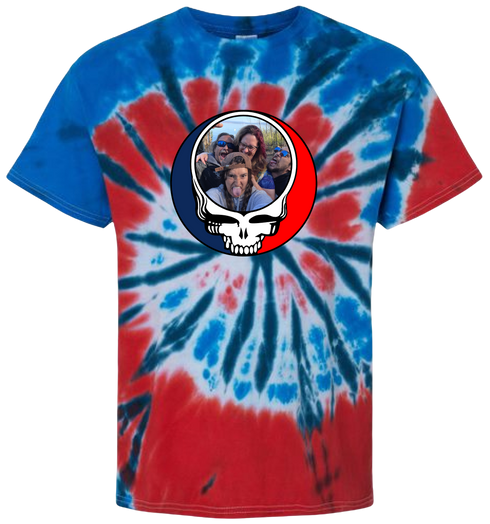 1548 - Custom Stealie Tie-Dye