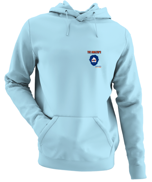 Mets Jerry - Life is dead.® - Premium Grateful Dead Left Chest Hoodie - Light Blue
