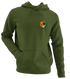 Brazil x Dutch World Cup - Premium Grateful Dead Left Chest Hoodie - Military Green