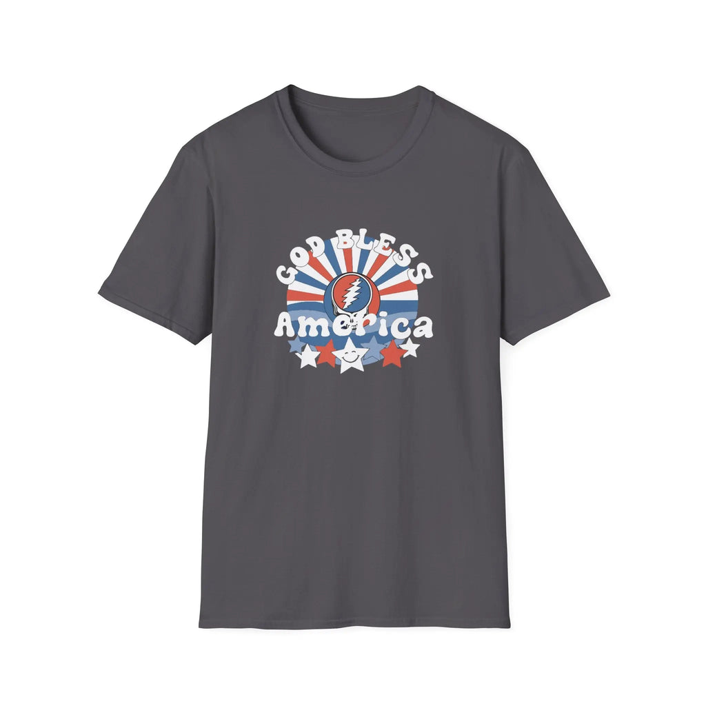 Grateful Dead - 4th of July Stealie T-Shirt - StealieShop
