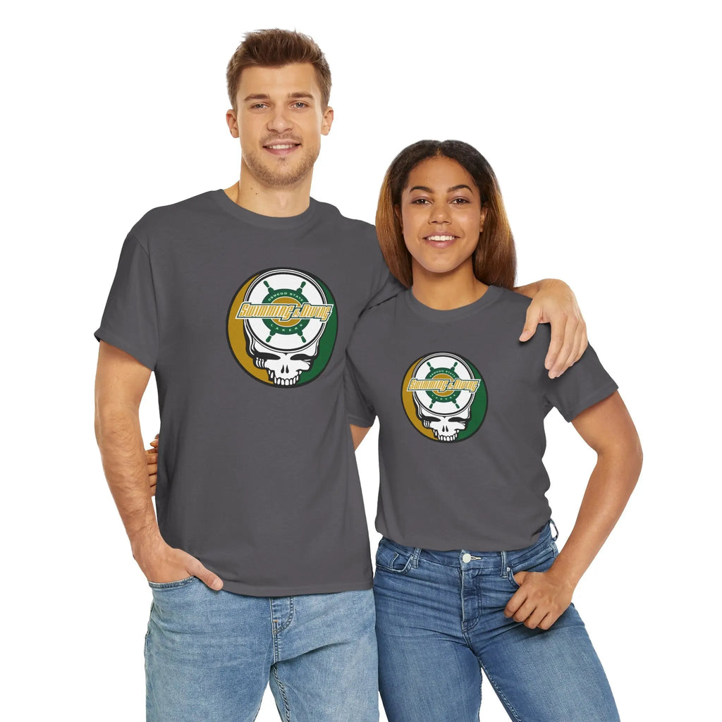 Grateful Dead - Oswego State Swim and Dive Team Steal Your Face T-Shirt - StealieShop