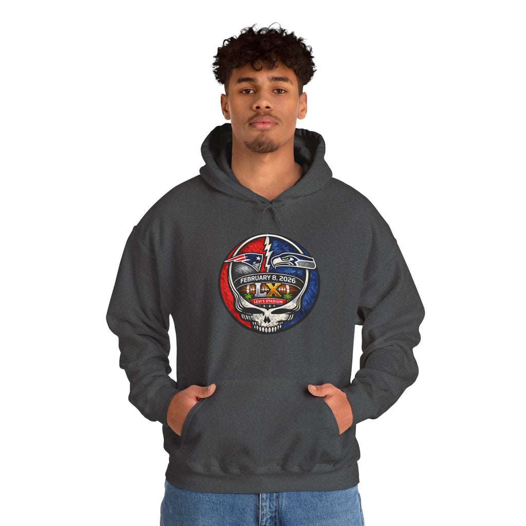 The Big Game 2026 Stealie Grateful Dead Unisex Hoodie Sweatshirt