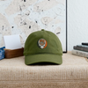 Cincinnati Bengals Grateful Dead Stealie Dad Hat - olive green