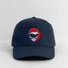 North Carolina Map Stealie Grateful Dead Dad Hat - navy