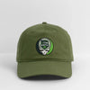 Seattle Seahawks Grateful Dead Stealie Dad Hat - olive green