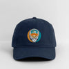 Miami Dolphins Grateful Dead Stealie Dad Hat - navy