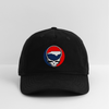 North Carolina Map Stealie Grateful Dead Dad Hat - black