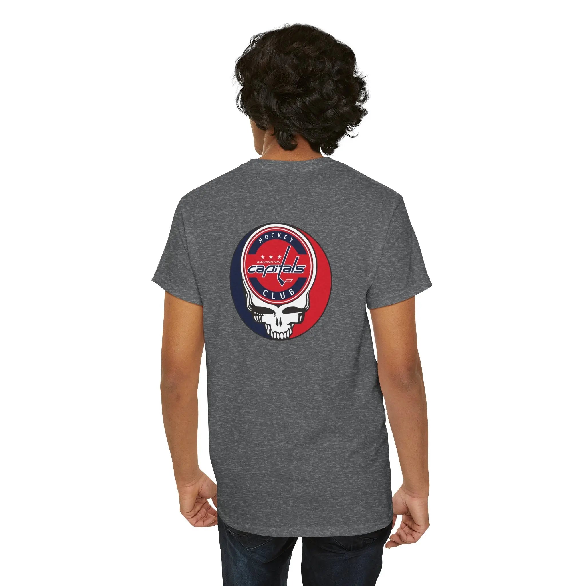 Washington Hockey Fans T-Shirt - 'Rockin' The Red 'Til The Day I'm Dead' Long Sleeve Tee | Officially Licensed - View #6
