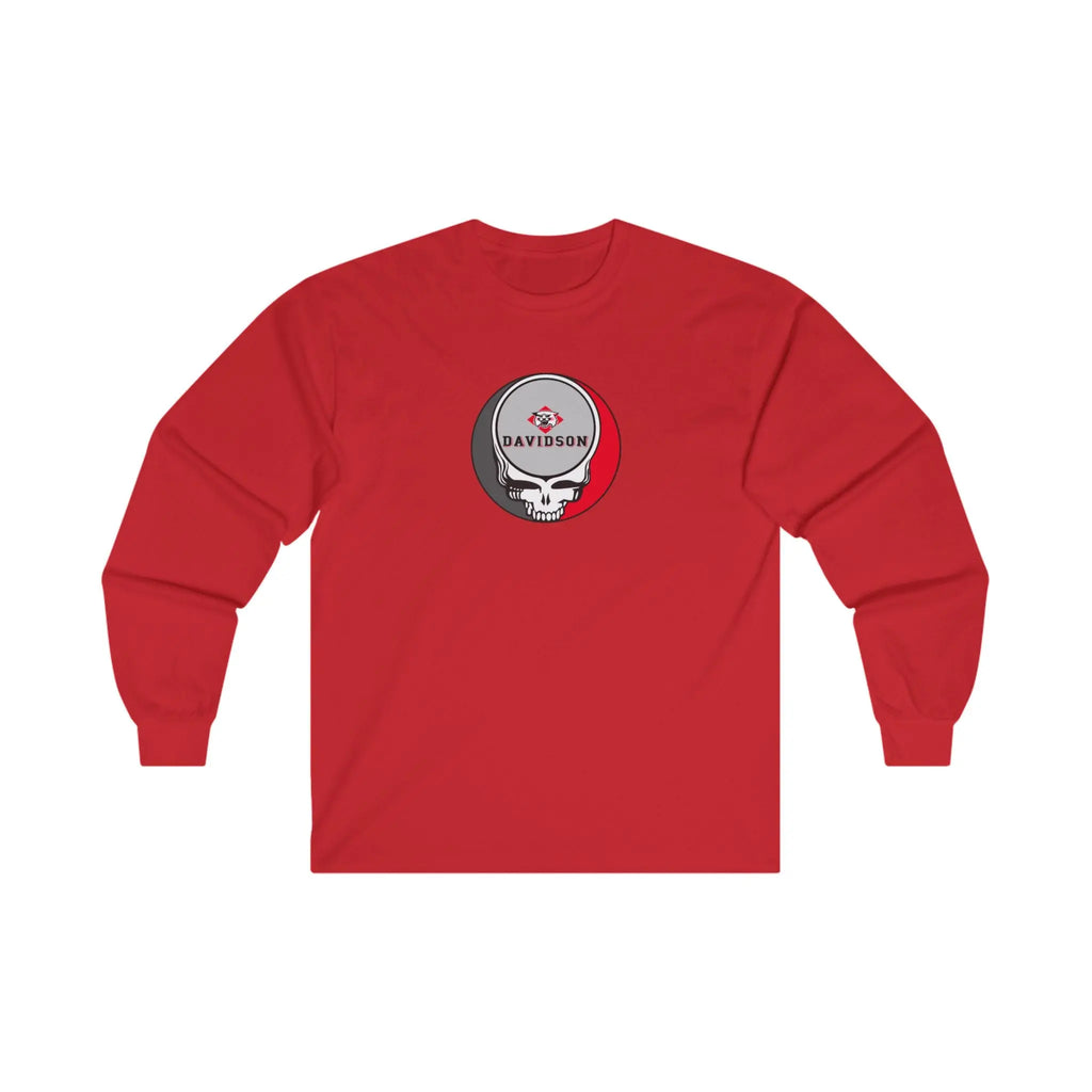 Davidson College Grateful Dead Long Sleeve Tee - StealieShop
