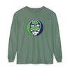 Seattle Seahawks Logo Stealie Vineyard Collection Unisex Garment-Dyed Long Sleeve
