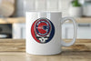 Grateful Dead - New England Patriots Stealie 15 Ounce Coffee Mug - StealieShop